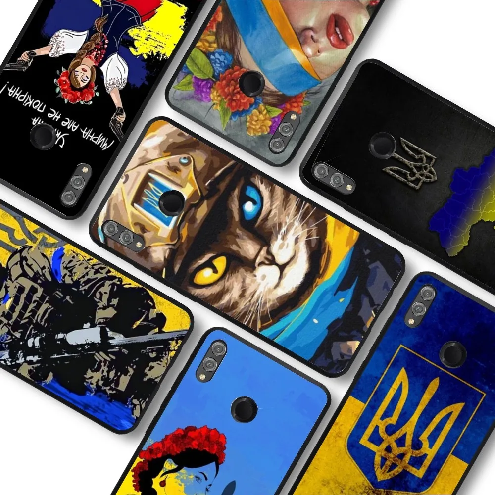 

ukraine flag Phone Case For Huawei Honor 10 lite 9 20 7A pro 9X pro 30 pro 50 pro 60 pro 70 pro plus