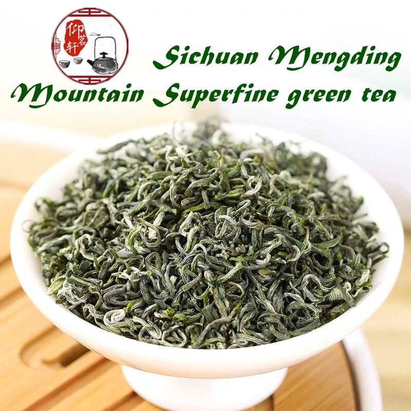 

Новый горный альпийский супертонкий зеленый чай Sichuan Mengding, пакетики 100 г, товары для здоровья и здоровья
