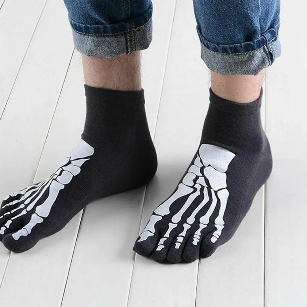 1pair Fashion Hip Hop Black Color Skeleton Halloween Cool Man Socks Cotton Soft Summer Thin Novelty Socks For Male J2c9
1pair Fashion Hip Hop Black Color Skeleton Halloween Cool Man Socks Cotton Soft Summer Thin Novelty Socks For Male J2c9