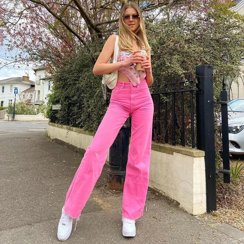 Women's Jeans 2022 New Ins Trend Straight Loose All-match Pants High-waisted Jeans Spring Autumn Wide-leg Casual Trousers
Women's Jeans 2022 New Ins Trend Straight Loose All-match Pants High-waisted Jeans Spring Autumn Wide-leg Casual Trousers
