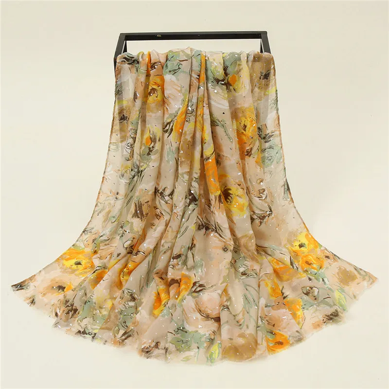 Spain Fashion Luxury Brand Women Lurex Floral Fringe Viscose Shawl Autumn Winter Wrap Neck Hijab Lady Pashmina Muslim Foulards
Spain Fashion Luxury Brand Women Lurex Floral Fringe Viscose Shawl Autumn Winter Wrap Neck Hijab Lady Pashmina Muslim Foulards