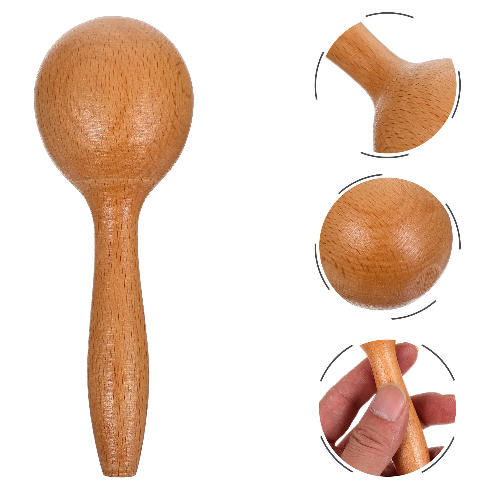 2Pcs Children Percussion Playthings Wooden Maracas Toys Aural Training Instruments
2Pcs Children Percussion Playthings Wooden Maracas Toys Aural Training Instruments