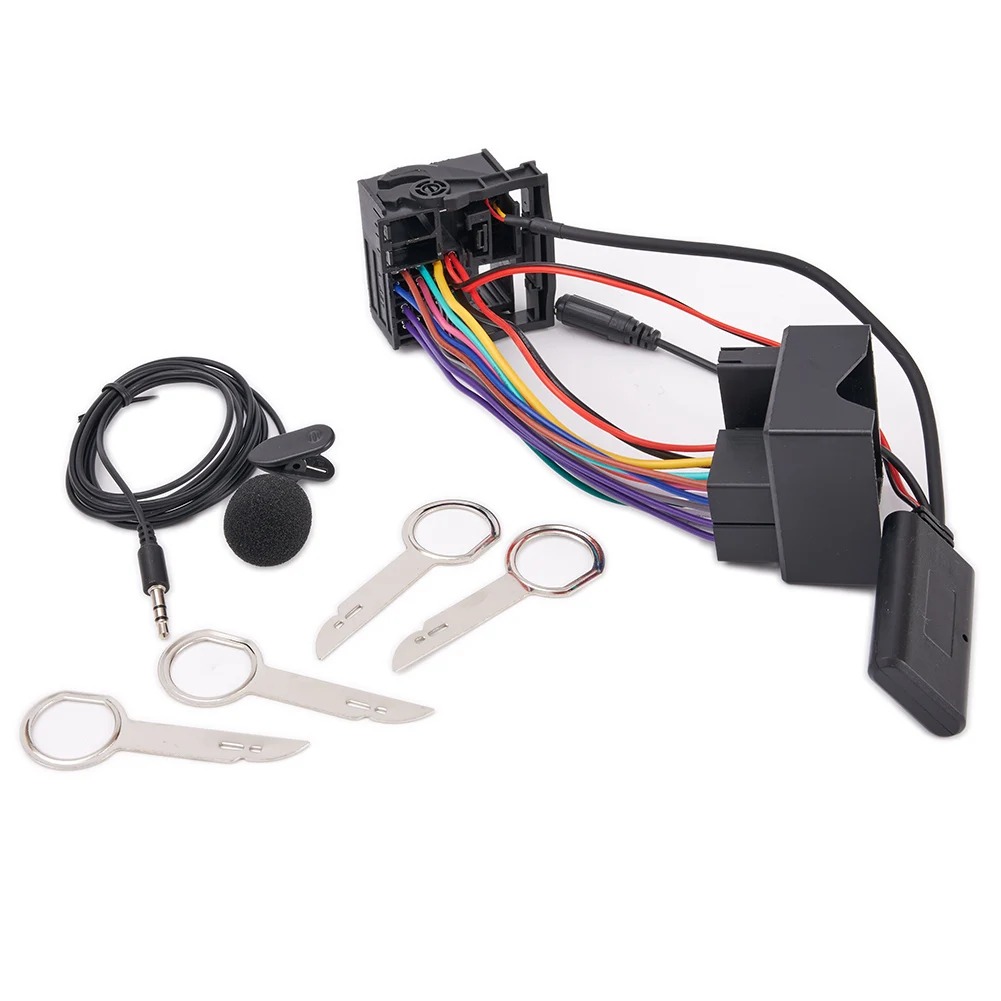 Bluetooth Aux-In Audio Cable Harness Adapter Duable For Ford For Mondeo Focus 150cm Microphone Ford 6000CD Car Audio Accessories
Bluetooth Aux-In Audio Cable Harness Adapter Duable For Ford For Mondeo Focus 150cm Microphone Ford 6000CD Car Audio Accessories