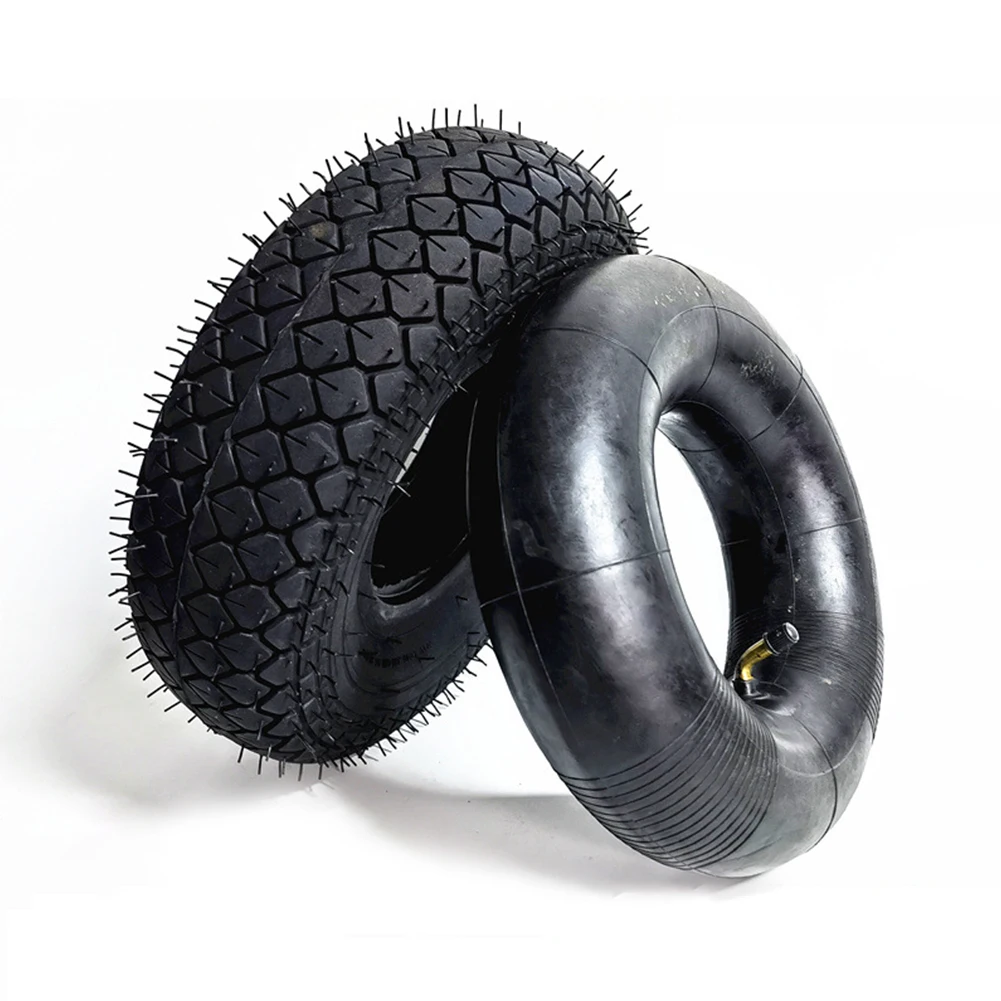 

12inch 4.00-5 Inner Tube & Outer Tire For Buggy Quad Bike Elderly Electric Scooter Old Scooter Sweeper Pneumatic Tire Rubber