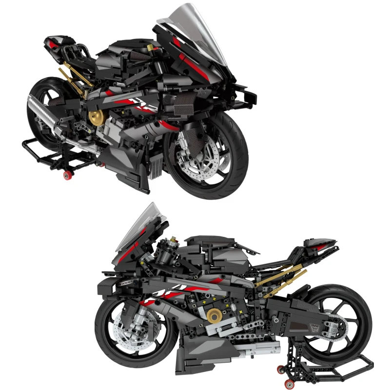 High-Tech 28686 2079Pcs MOC Sports Racing Motorcycle S 1000 RR Model Building Blocks Bricks Children's Christmas Gifts Boys Toys
High-Tech 28686 2079Pcs MOC Sports Racing Motorcycle S 1000 RR Model Building Blocks Bricks Children's Christmas Gifts Boys Toys