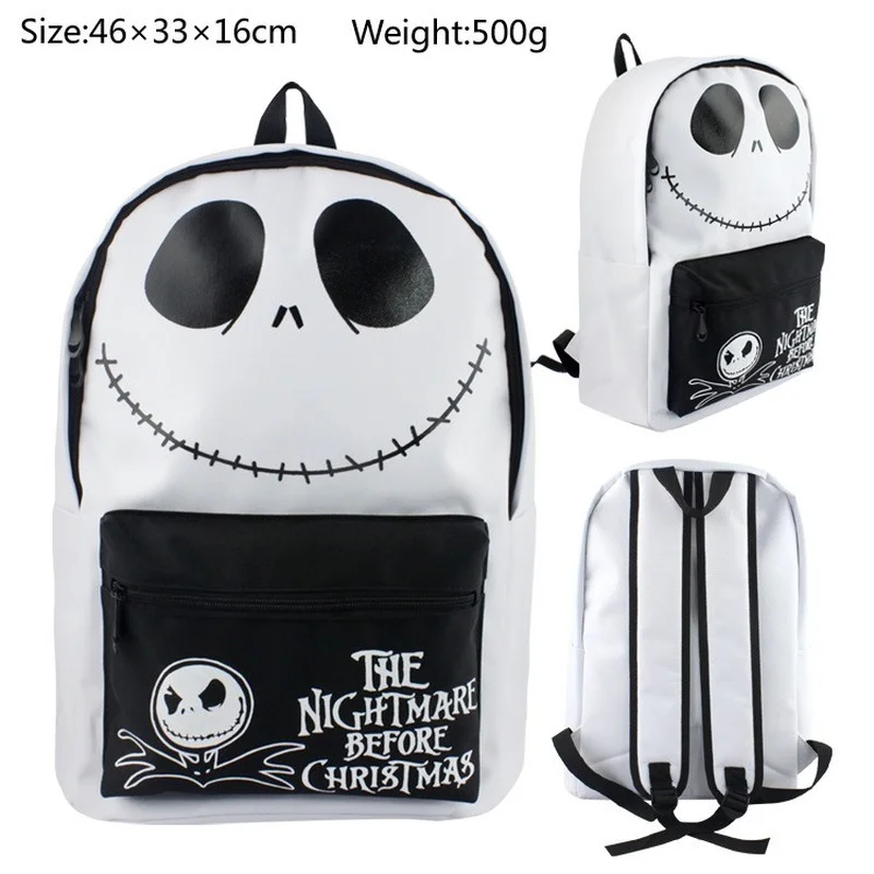 Disney The Nightmare Before Christmas Anime Backpacks Rucksacks Cartoon School Backpack Casual Travel Knapsack Birthday Gift
Disney The Nightmare Before Christmas Anime Backpacks Rucksacks Cartoon School Backpack Casual Travel Knapsack Birthday Gift