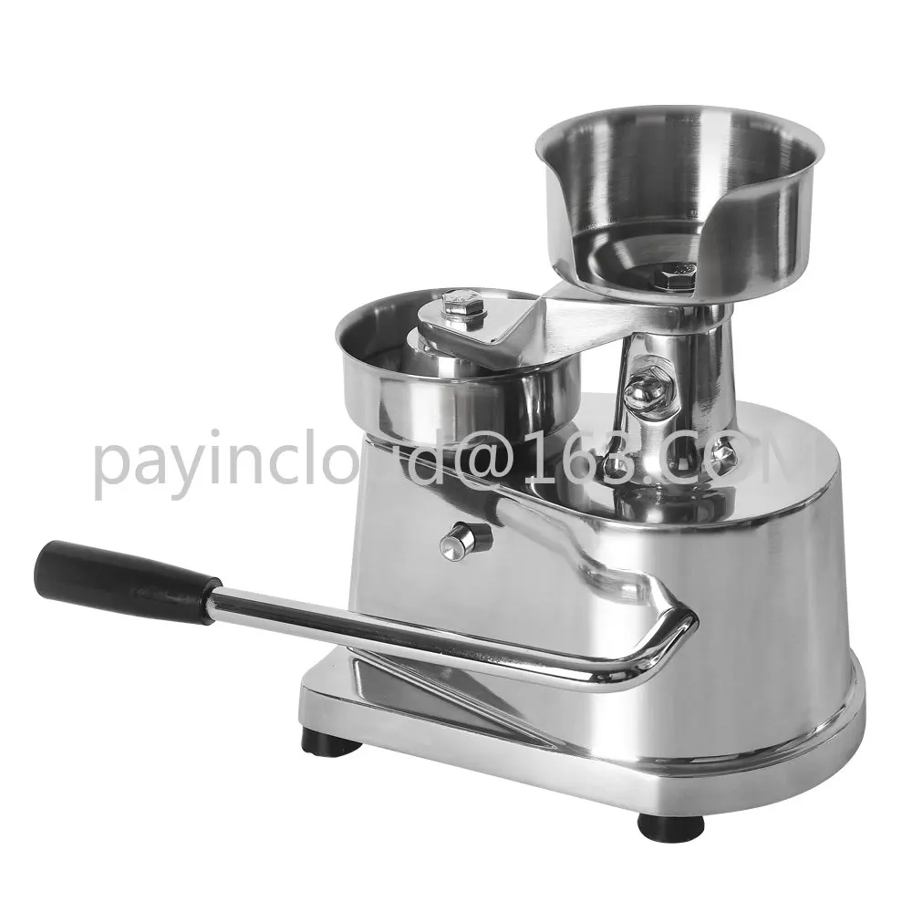 Burger Patty 100-150mm Manual Hamburger Press Maker Burger Forming Machine Round Meat Shape Processor Kitchen Beef Pie Mold Tool
Burger Patty 100-150mm Manual Hamburger Press Maker Burger Forming Machine Round Meat Shape Processor Kitchen Beef Pie Mold Tool