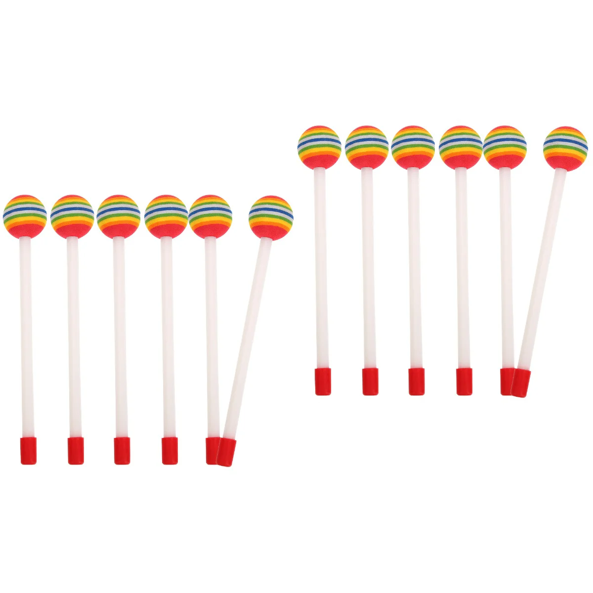 12 Pcs Kids Musical Instruments Sponge Stick Drum Mallet Accessories Use Sticks Accessory Plastic Percussion Portable Student
12 Pcs Kids Musical Instruments Sponge Stick Drum Mallet Accessories Use Sticks Accessory Plastic Percussion Portable Student