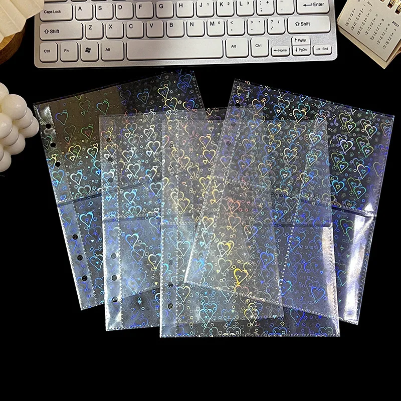 10Pcs A5 Laser Transparent File Holder Notebook 6 Hole Loose Leaf DIY Document Bag Binder Rings PVC Storage Binding Folder
10Pcs A5 Laser Transparent File Holder Notebook 6 Hole Loose Leaf DIY Document Bag Binder Rings PVC Storage Binding Folder