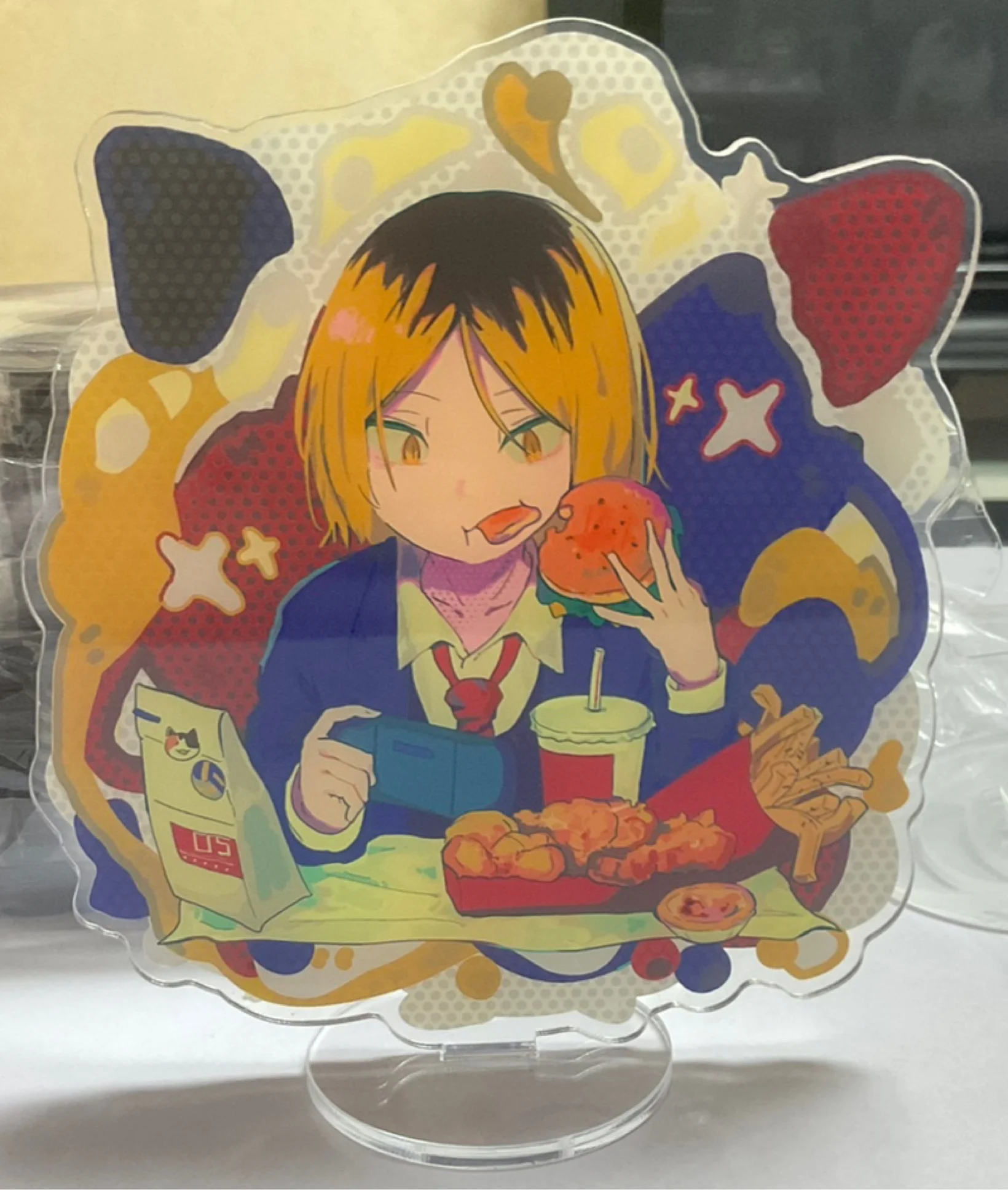 Японское Аниме Haikyuu! Kozume Kenma Cute Q версии 15 см Акриловая фигурка стенд модель Косплей игрушка 58 мм брошь значки значок
Японское Аниме Haikyuu! Kozume Kenma Cute Q версии 15 см Акриловая фигурка стенд модель Косплей игрушка 58 мм брошь значки значок