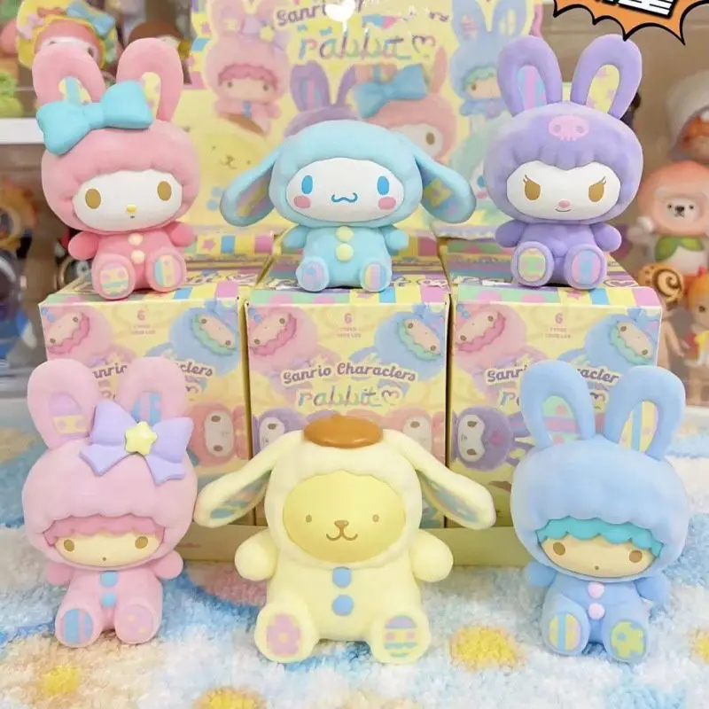 Hellokitty Cartoon Figure Kawaii Creativity Bunny Series Doll Anime Model Child Toy Car Desktop Ornament Collect Birthday Gift
Hellokitty Cartoon Figure Kawaii Creativity Bunny Series Doll Anime Model Child Toy Car Desktop Ornament Collect Birthday Gift