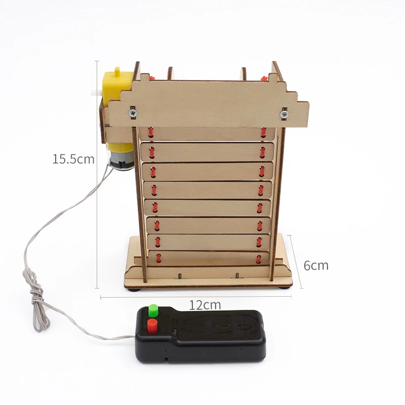 

School Student Science Experiment Package Diy Electric Rolling Gate Small Physics Educational Invention Robot Children Toys