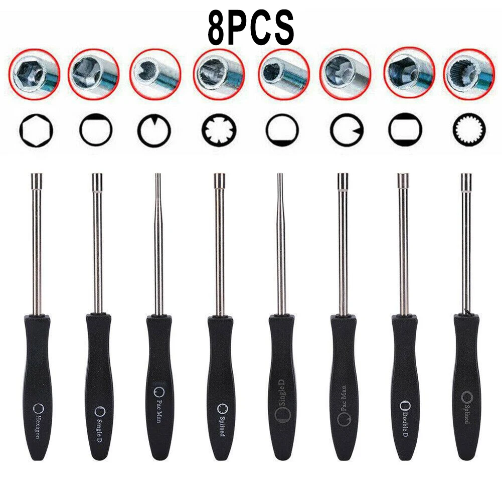 8pcs Screwdriver Set Stainless Steel Screwdriver Bit Anti-slip Handle For Adjustment Carburetor Screw Gardening Repair Tools
8pcs Screwdriver Set Stainless Steel Screwdriver Bit Anti-slip Handle For Adjustment Carburetor Screw Gardening Repair Tools