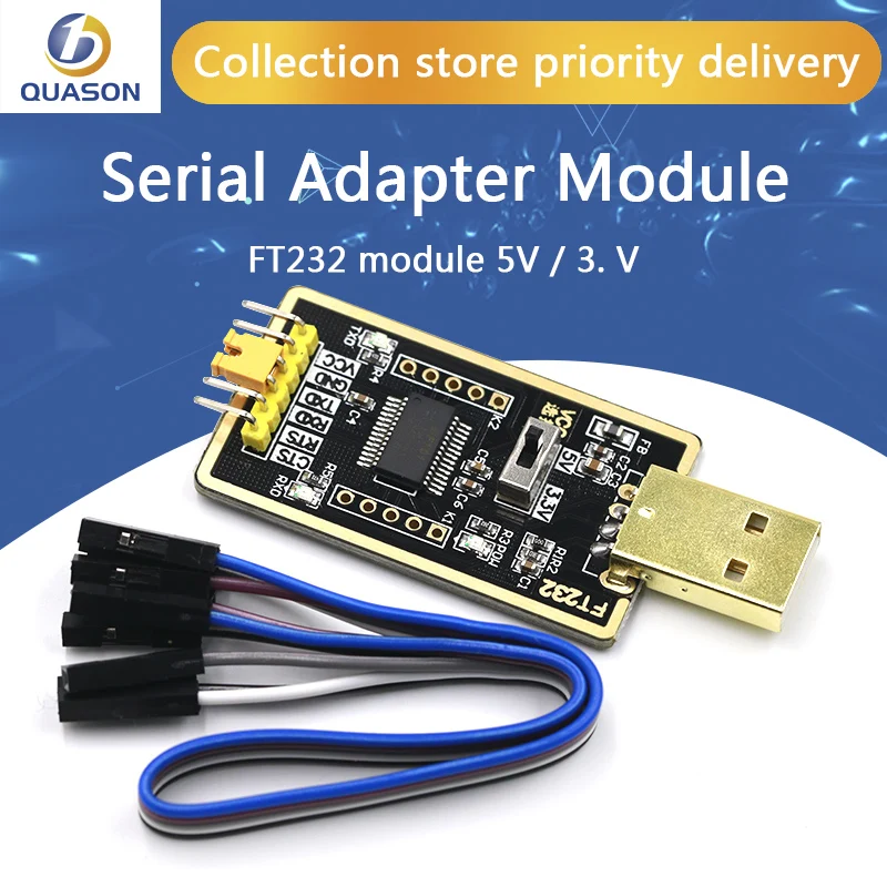 FT232RL FT232 USB TO TTL 5V 3.3V Download Cable To Serial Adapter Module For Arduino USB TO 232 support win10
FT232RL FT232 USB TO TTL 5V 3.3V Download Cable To Serial Adapter Module For Arduino USB TO 232 support win10