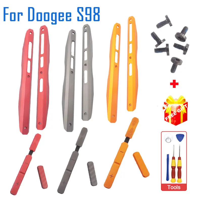 New Housing A Frontal Shell Middle Sidebar Metal Frame Housings Case+Power Volume Button Side Key Repair Parts For DOOGEE S98
New Housing A Frontal Shell Middle Sidebar Metal Frame Housings Case+Power Volume Button Side Key Repair Parts For DOOGEE S98