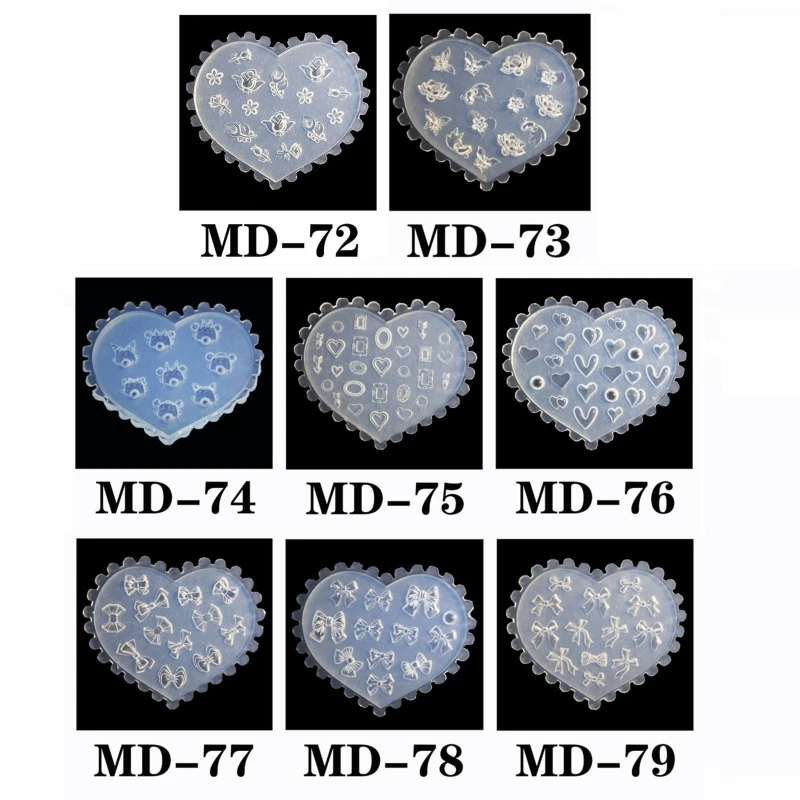 3D форма для дизайна ногтей, силиконовая форма для дизайна ногтей, кабошон, декоративная форма, инструменты для дизайна ногтей, резные силико... 
3D форма для дизайна ногтей, силиконовая форма для дизайна ногтей, кабошон, декоративная форма, инструменты для дизайна ногтей, резные силико...