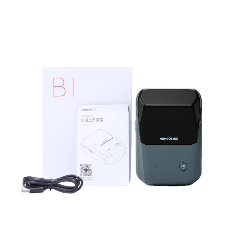 

Принтер для этикеток Niimbot B1, портативный термопринтер с Bluetooth, небольшой ценник, наклейка, машина для этикеток по коммерческой цене