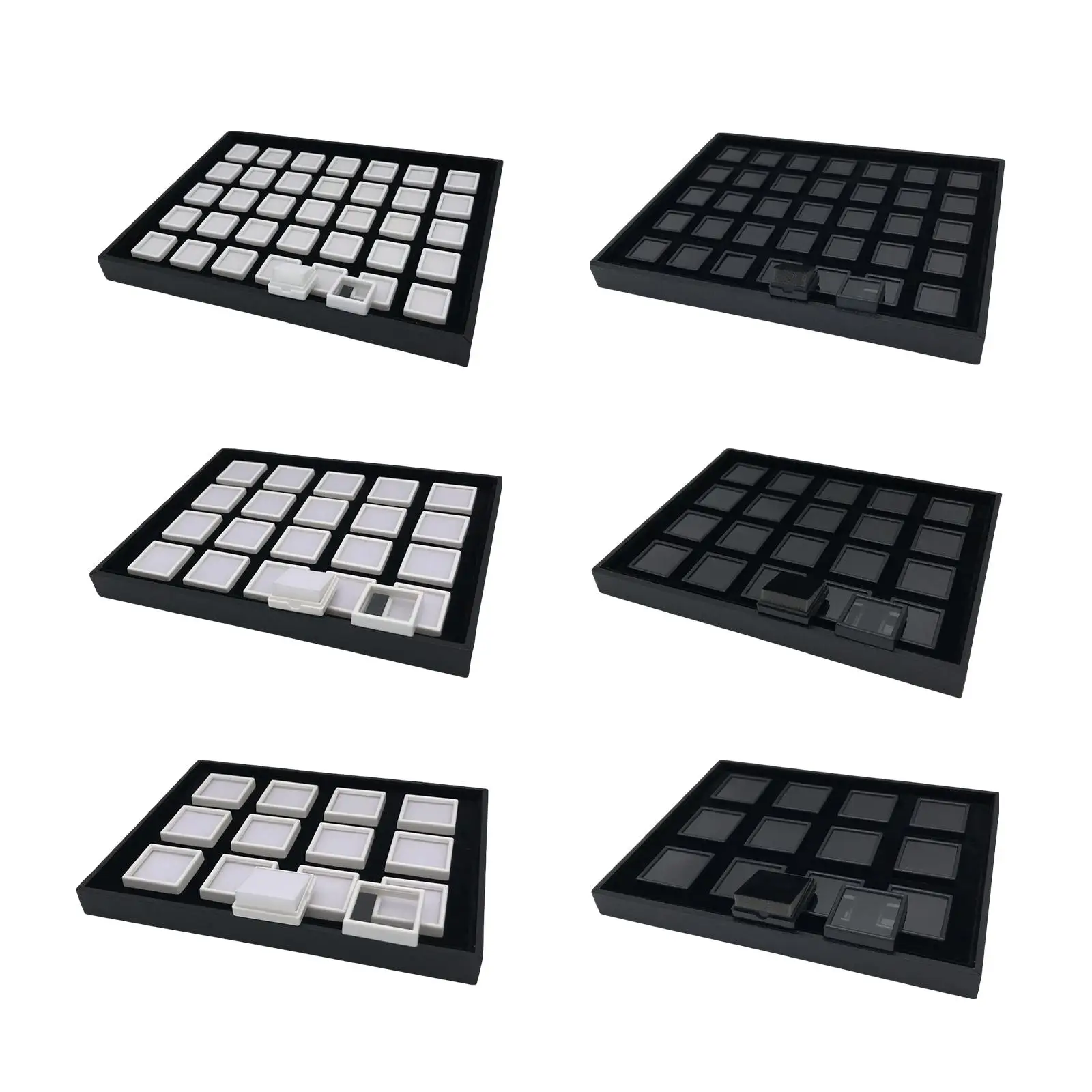 Diamond Gemstone Display Tray Sponge Bottom Pad Necklace Pendant Showcase for Brooches
Diamond Gemstone Display Tray Sponge Bottom Pad Necklace Pendant Showcase for Brooches