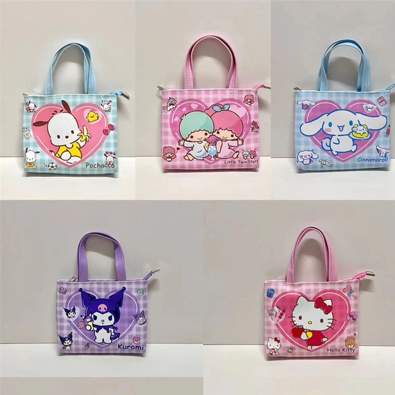 Sanrio Kawaii Сумочка Hello Kitty мультяшный помпон пурин для детей мини сменная сумка для хранения исходящие товары ручная сумка милый подарок
Sanrio Kawaii Сумочка Hello Kitty мультяшный помпон пурин для детей мини сменная сумка для хранения исходящие товары ручная сумка милый подарок
