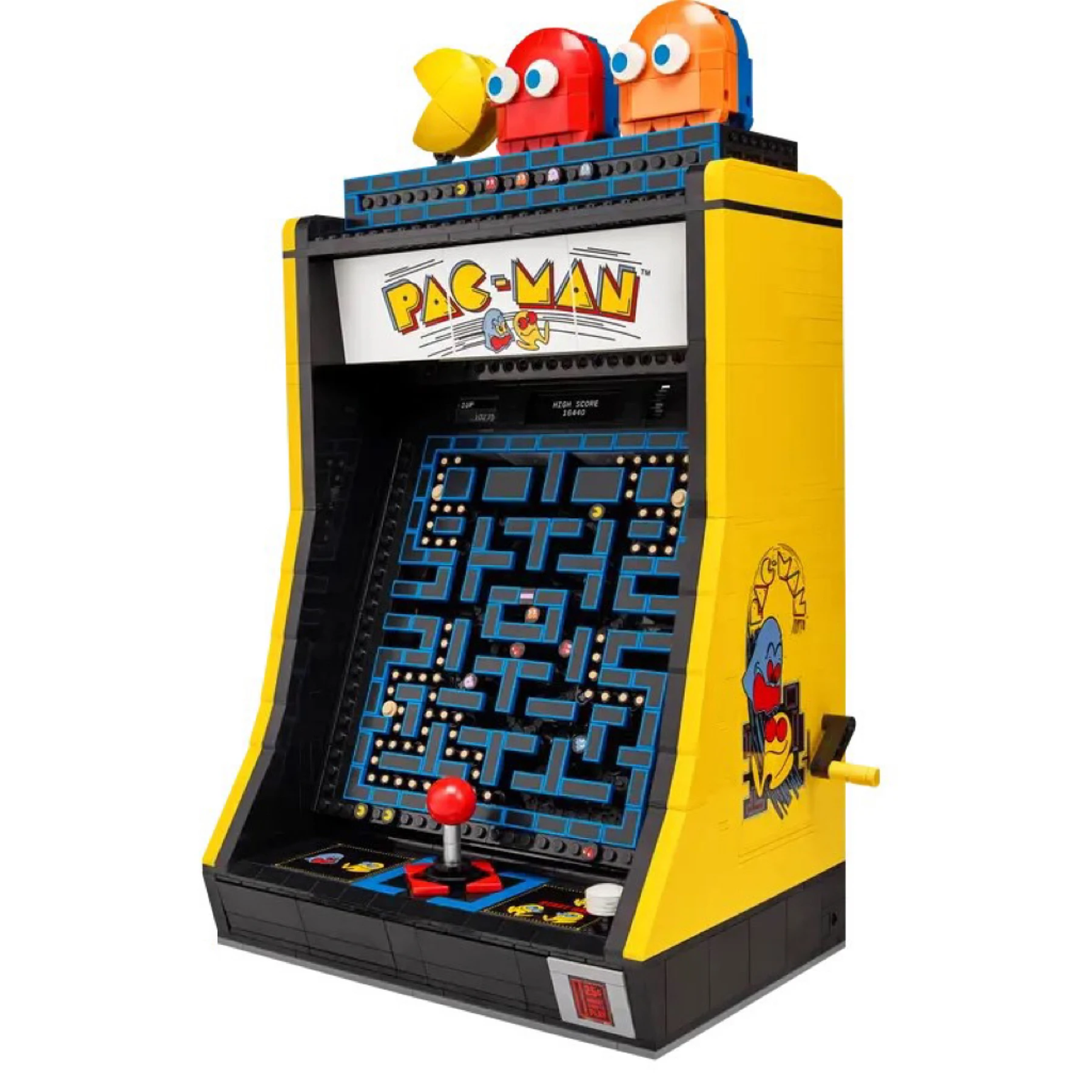 

2023 Новинка 10323 классический аркадный автомат Pac-Man 1980s Аркадный Игровой шкаф строительные блоки кирпичи игрушки для детей мальчиков взрослые подарки