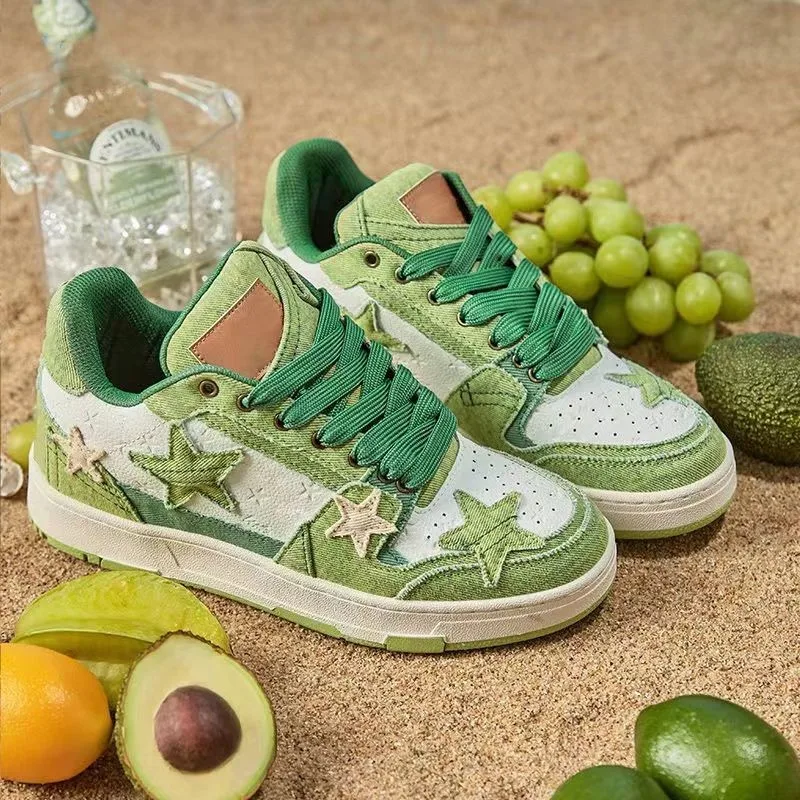 Star Shoes 2023 New Summer Avocado Board Shoes Green Thick Sole Men's Shoes Versatile Small Men's Fashion
Star Shoes 2023 New Summer Avocado Board Shoes Green Thick Sole Men's Shoes Versatile Small Men's Fashion