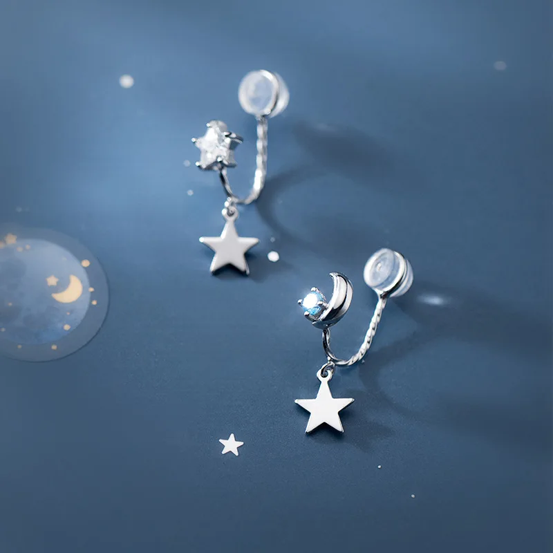 New Trendy Star Moon Clip Earrings Female Buckle Ear Cuff No Piercings Fake Cartilage Ear for Women Fashion Jewelry Accessories
New Trendy Star Moon Clip Earrings Female Buckle Ear Cuff No Piercings Fake Cartilage Ear for Women Fashion Jewelry Accessories