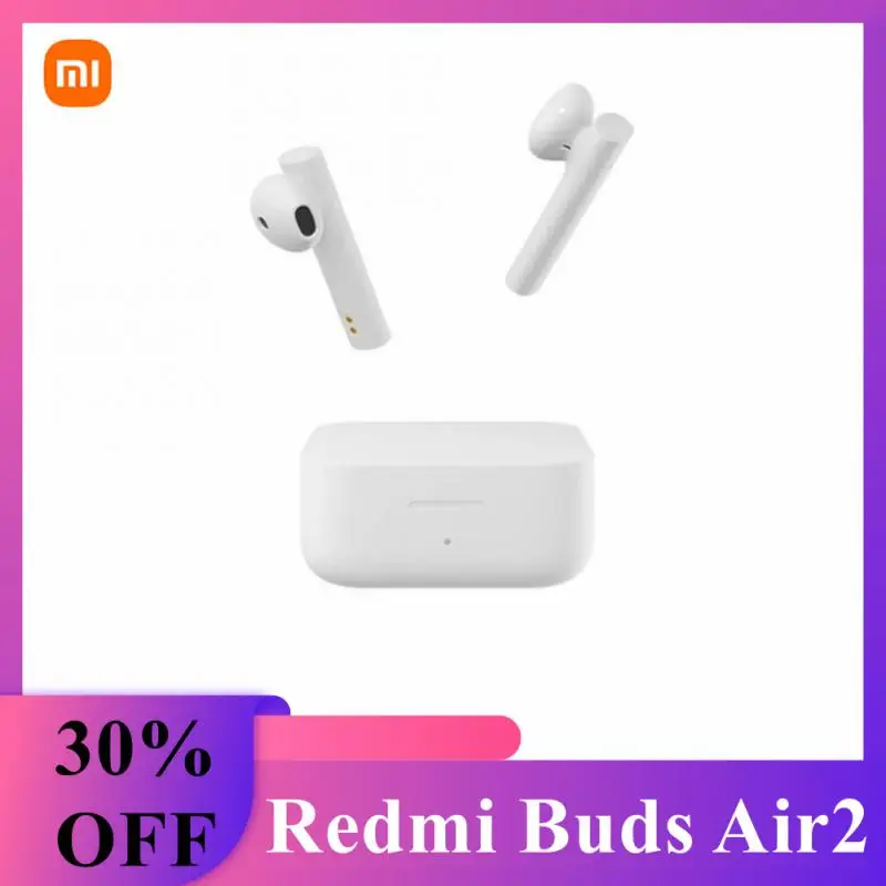 TWS-наушники Xiaomi Redmi Buds Air2 с поддержкой Bluetooth 5,0 и микрофоном 
TWS-наушники Xiaomi Redmi Buds Air2 с поддержкой Bluetooth 5,0 и микрофоном