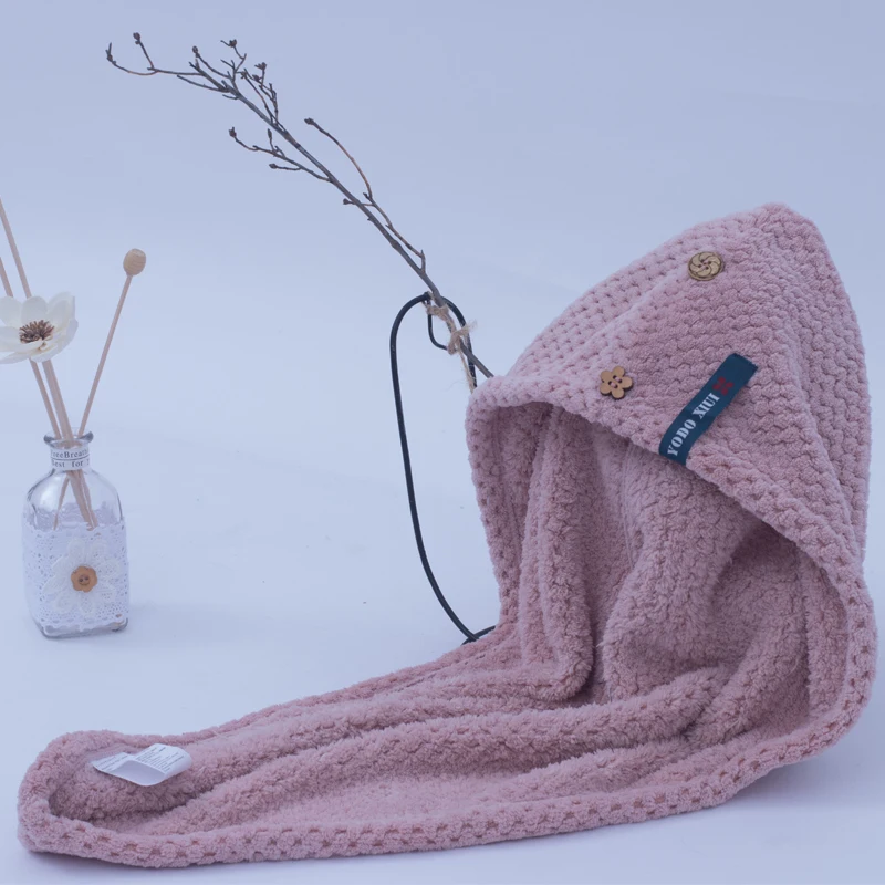 Quickly Dry Hair Towel Twist 2022 New 2pcs Microfiber Thicken Super Water Absorption Towel Bathroom Hair-Drying Cap 60*25 Towel
Quickly Dry Hair Towel Twist 2022 New 2pcs Microfiber Thicken Super Water Absorption Towel Bathroom Hair-Drying Cap 60*25 Towel