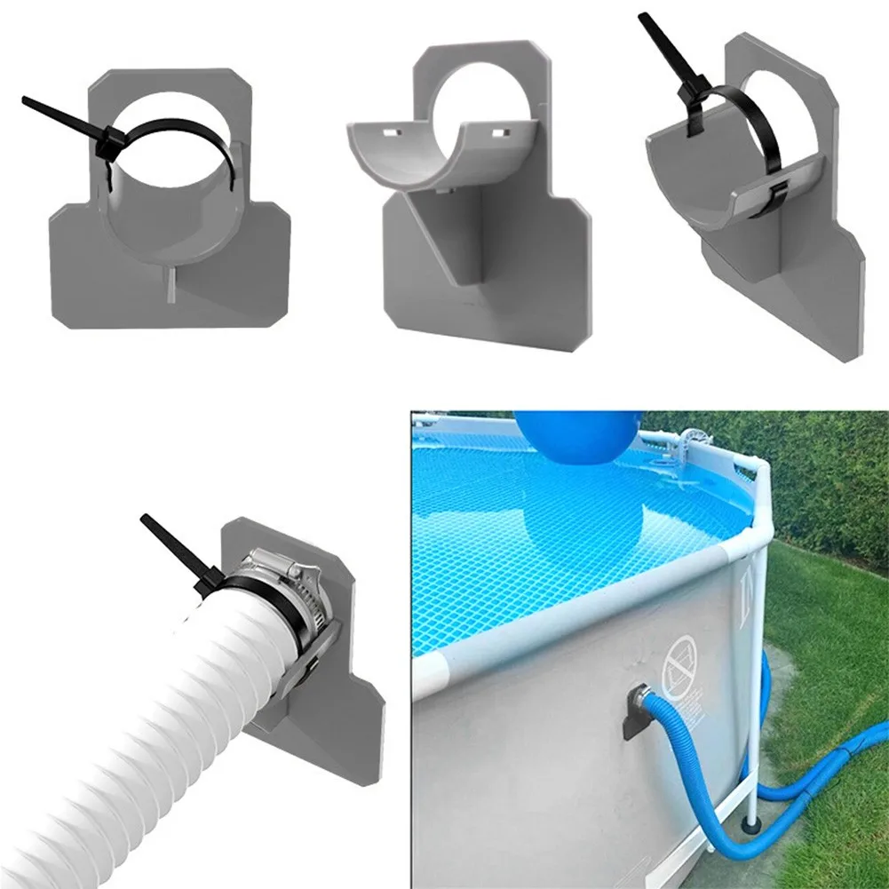 Swimming Pool Pipe Holder Support Mount Supports Pipes 30-38mm For Intex Above Ground Water Hose Bracket With Cable Tie
Swimming Pool Pipe Holder Support Mount Supports Pipes 30-38mm For Intex Above Ground Water Hose Bracket With Cable Tie