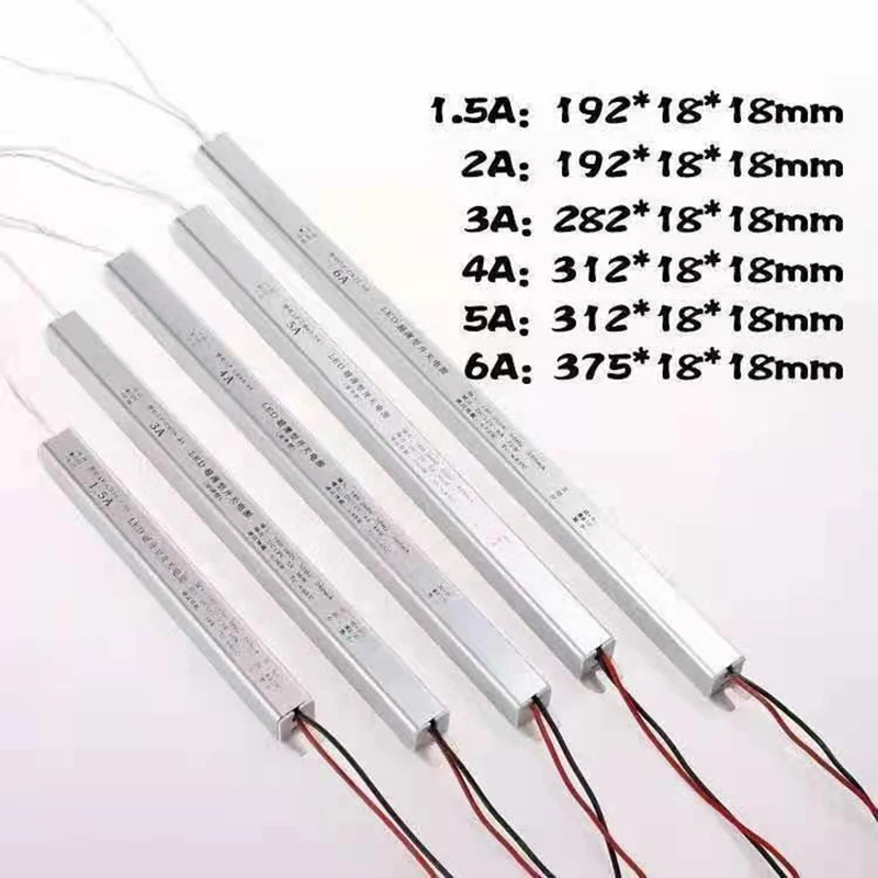 DC12V LED Driver 1.5A 2A 3A 4A 5A 6A
DC12V LED Driver 1.5A 2A 3A 4A 5A 6A