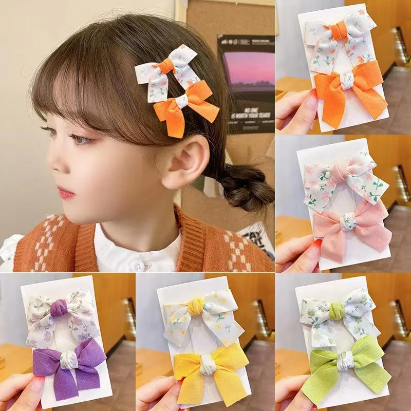 Children's Bow Hairpin Sweet and Cute Duckbill Clip Simple Girls Hair Accessories Bangs Clip Japanese and Korean Headdress
Children's Bow Hairpin Sweet and Cute Duckbill Clip Simple Girls Hair Accessories Bangs Clip Japanese and Korean Headdress