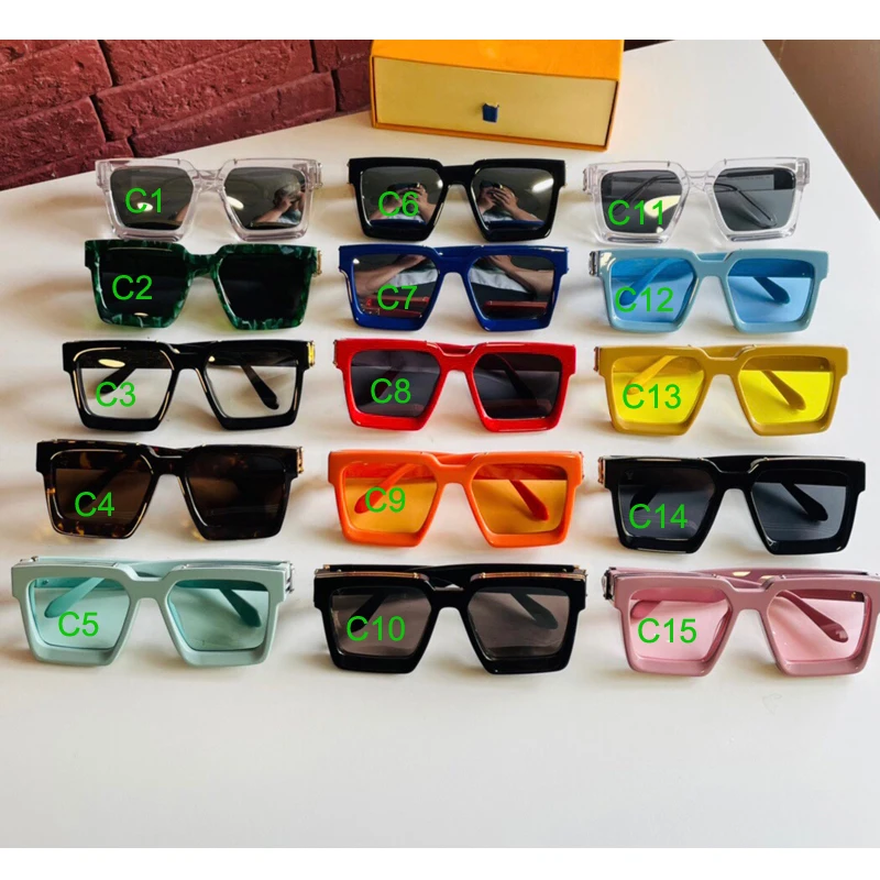 Fashion Men's Brand Designer Sunglasses Square Women's High Quality Shades Big With Box Discount
Fashion Men's Brand Designer Sunglasses Square Women's High Quality Shades Big With Box Discount