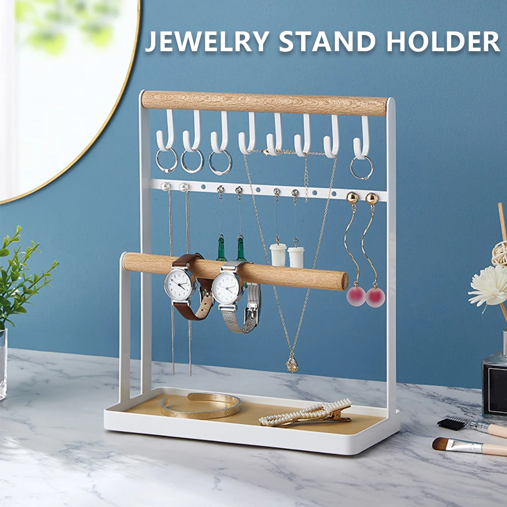 Creative Jewelry Desktop Organizer Storage Rack Non-slip Base Earrings Holder Bracelet Display Wristbands Shelf Durable Home
Creative Jewelry Desktop Organizer Storage Rack Non-slip Base Earrings Holder Bracelet Display Wristbands Shelf Durable Home