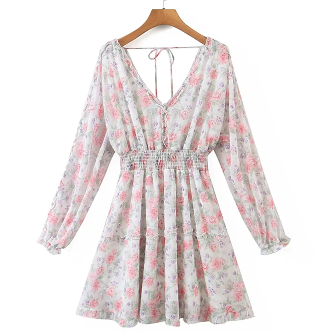 Withered French Style Indie Folk Vintage Floral Printing V-neck Lace Cascading Cake Dress Summer Elegant Dress Women
Withered French Style Indie Folk Vintage Floral Printing V-neck Lace Cascading Cake Dress Summer Elegant Dress Women