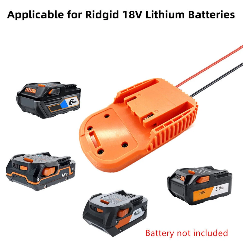 Battery Adapter For RIDGID AEG 18V Li-ion Battery L1815R B1820R Power Connector Li-Ion Battery DIY Adaptor Power Tool Parts
Battery Adapter For RIDGID AEG 18V Li-ion Battery L1815R B1820R Power Connector Li-Ion Battery DIY Adaptor Power Tool Parts