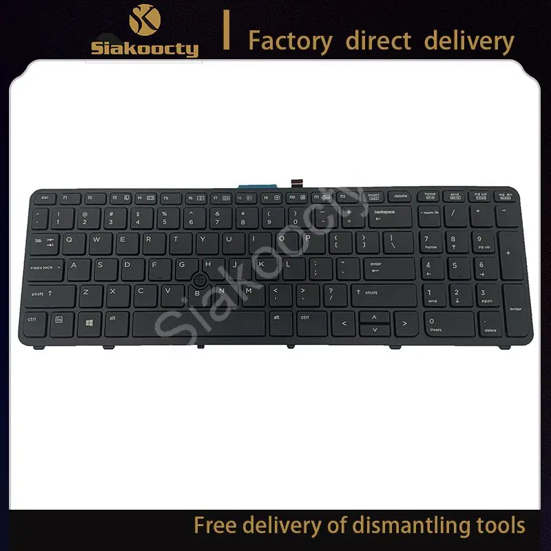 Siakoocty New For HP ZBook 15 G1 Keyboard Backlit 17 G1 ZBook 15 G2 17 G2 733688-001
Siakoocty New For HP ZBook 15 G1 Keyboard Backlit 17 G1 ZBook 15 G2 17 G2 733688-001