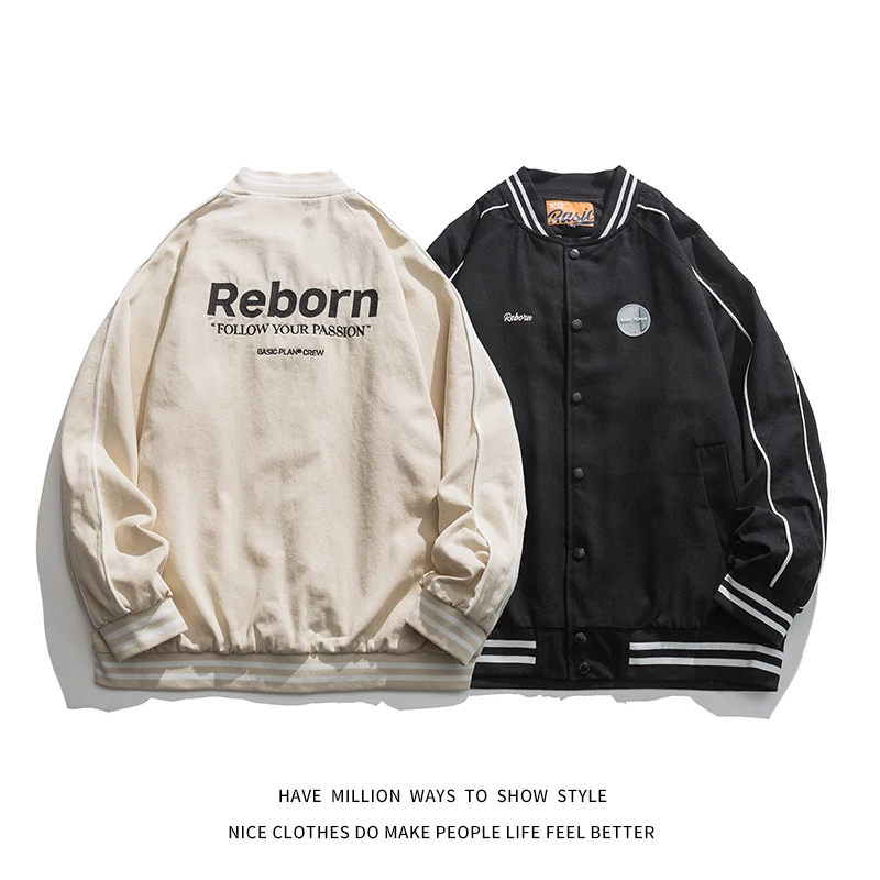 New Arrival Retro Vintage Letter Embroidery Student Men Oversize Varsity Jacket Unisex Women Baseball Bomber Coat Couple Srping
New Arrival Retro Vintage Letter Embroidery Student Men Oversize Varsity Jacket Unisex Women Baseball Bomber Coat Couple Srping