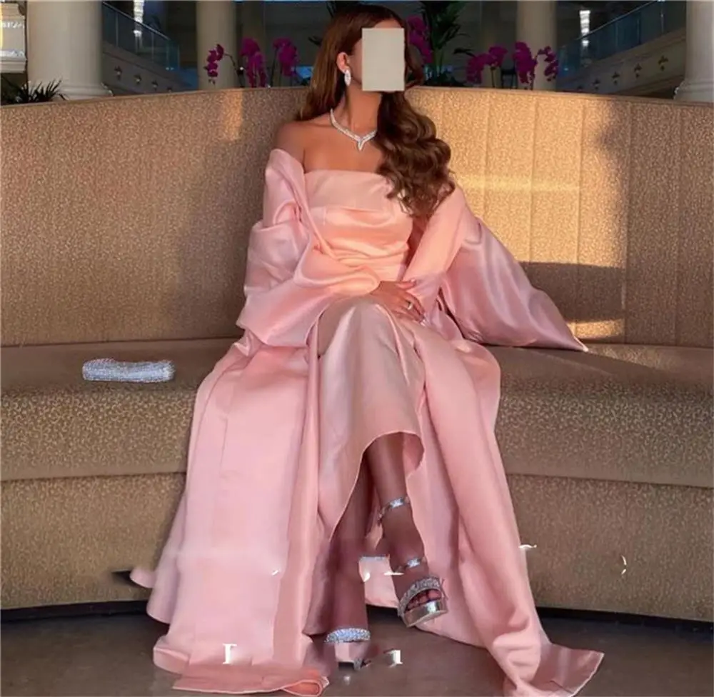 2023 White Black Shiny Full Sleeves Evening Dresses Strapless Arabia Velour Formal Night Party Prom Gowns Dubia Vestidos
2023 White Black Shiny Full Sleeves Evening Dresses Strapless Arabia Velour Formal Night Party Prom Gowns Dubia Vestidos