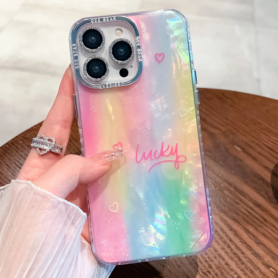 Gradient Color Metal Jewelled Camera Frame Soft Cover For iPhone 15 14 13 12 11 Pro Max Plus Glitter Lens Film Phone Shell Cases
Gradient Color Metal Jewelled Camera Frame Soft Cover For iPhone 15 14 13 12 11 Pro Max Plus Glitter Lens Film Phone Shell Cases