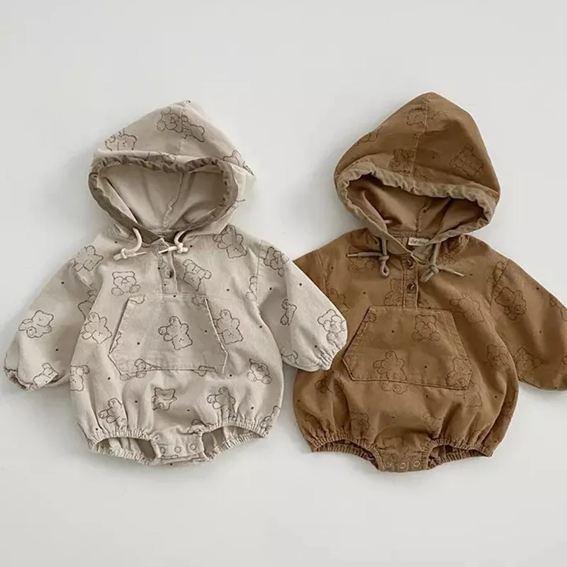 Criscky 2022 Autumn Hooded Cartoon Rompers Baby Boys Girls Cute Long Sleeved with Cap Cotton Infant Kids Thicken Jumpsuits
Criscky 2022 Autumn Hooded Cartoon Rompers Baby Boys Girls Cute Long Sleeved with Cap Cotton Infant Kids Thicken Jumpsuits