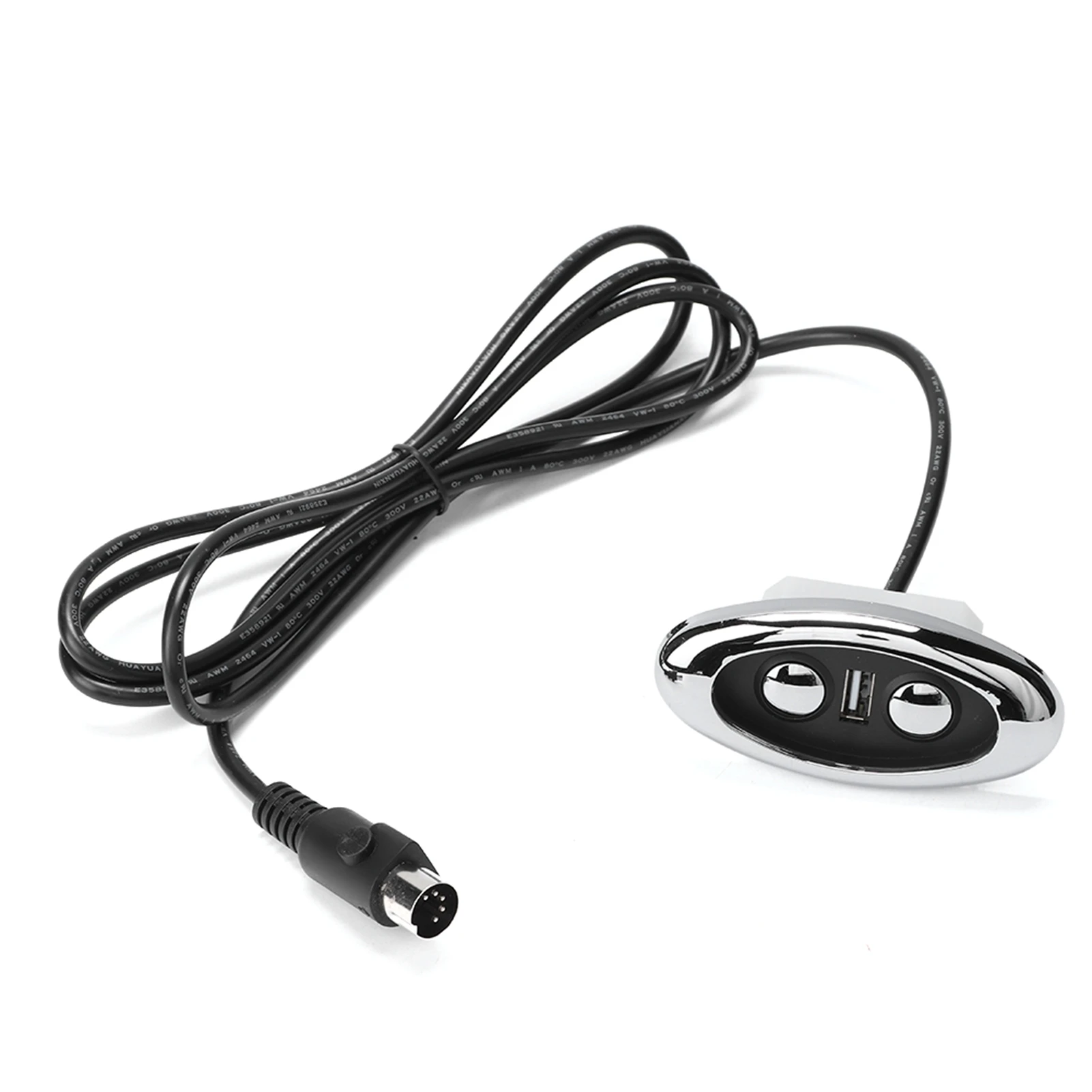 2-Button Electric Sofa Control with LED Backlight and USB Port Input, 12-29V, 5V-2A Output
2-Button Electric Sofa Control with LED Backlight and USB Port Input, 12-29V, 5V-2A Output