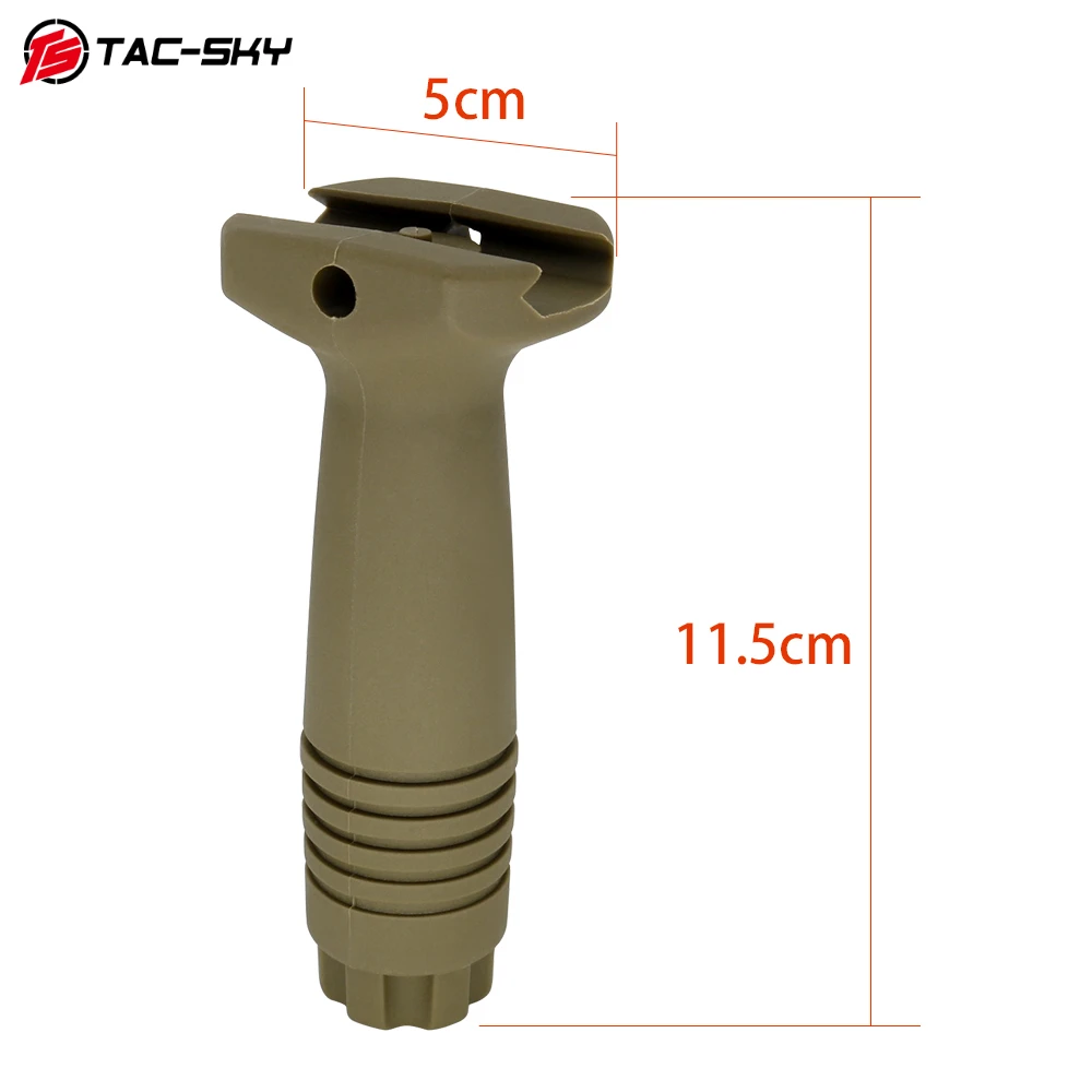

TAC-SKY Tactical Airsoft Modified Vertical Grip for Picatinny Rail Nylon Polymer Front Grip Airsoft M4 Airsoft Rifle Accessories