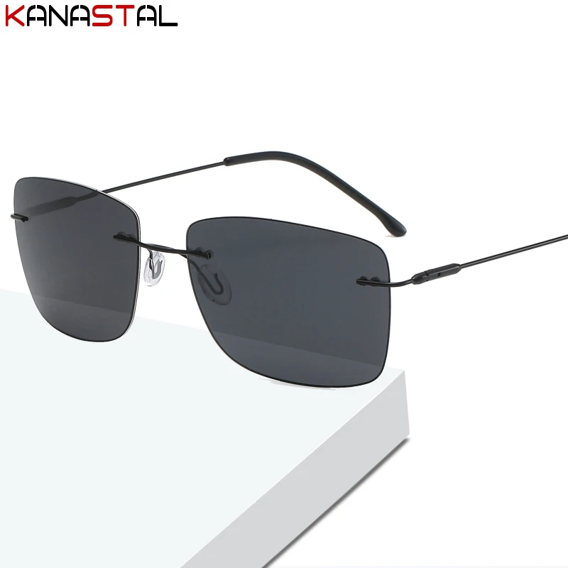 Men Polarized Sunglasses Women High Quality Sun Glasses Frameless Eyeglasses Frames Drive Fishing Anti-UV Night Vision Eyewear
Men Polarized Sunglasses Women High Quality Sun Glasses Frameless Eyeglasses Frames Drive Fishing Anti-UV Night Vision Eyewear