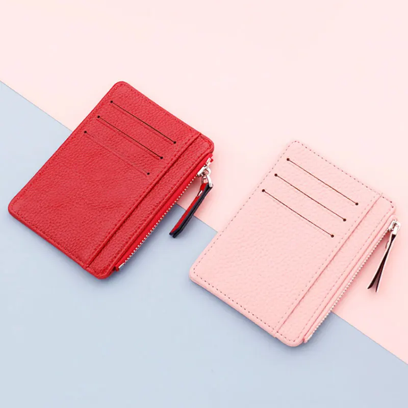 New Small Wallet Credit Multi-Card Holders Package Fashion PU Function Zipper Ultra-Thin Organizer Case Student Women Coin Purse
New Small Wallet Credit Multi-Card Holders Package Fashion PU Function Zipper Ultra-Thin Organizer Case Student Women Coin Purse