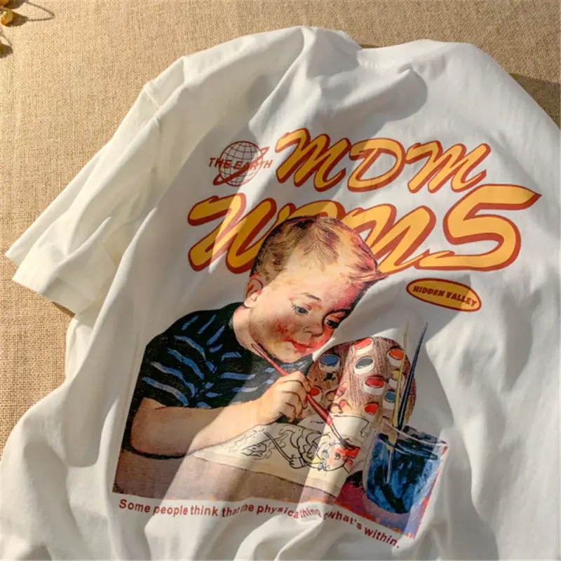 Summer T Shirt Women Harajuku Anime Fairy Grunge Loose Short Sleeve Y2k Aesthetic Kawaii Top Oversized T Shirt Female Clothes
Summer T Shirt Women Harajuku Anime Fairy Grunge Loose Short Sleeve Y2k Aesthetic Kawaii Top Oversized T Shirt Female Clothes