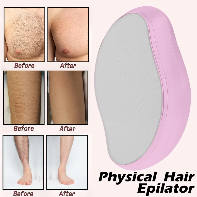 Crystal Physical Hair Removal Eraser Glass Hair Remover Painless Epilator Easy Cleaning Reusable Body Care Depilation Tool 1PC
Crystal Physical Hair Removal Eraser Glass Hair Remover Painless Epilator Easy Cleaning Reusable Body Care Depilation Tool 1PC