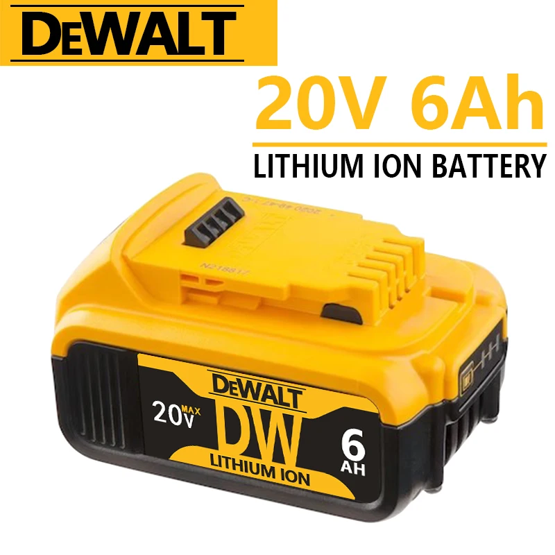DeWalt 20V 6000mAh 18650 Li-Ion Battery Replacement Power Tool For DeWalt DCB184 DCB181 DCB182 DCB200 18V Original Battery
DeWalt 20V 6000mAh 18650 Li-Ion Battery Replacement Power Tool For DeWalt DCB184 DCB181 DCB182 DCB200 18V Original Battery