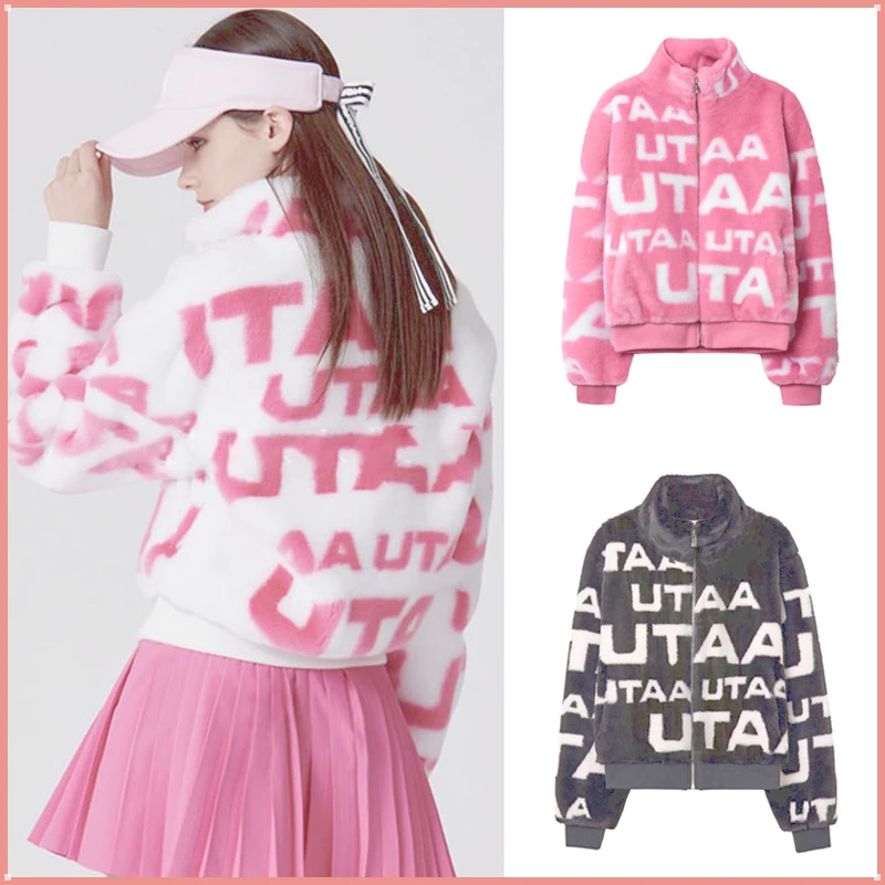 UTAA GOLF Women's Long Sleeve Jacket Winter New Standing Collar Printed Plush Warm Fashion Jacket Golf Sports Breathable Jersey
UTAA GOLF Women's Long Sleeve Jacket Winter New Standing Collar Printed Plush Warm Fashion Jacket Golf Sports Breathable Jersey
