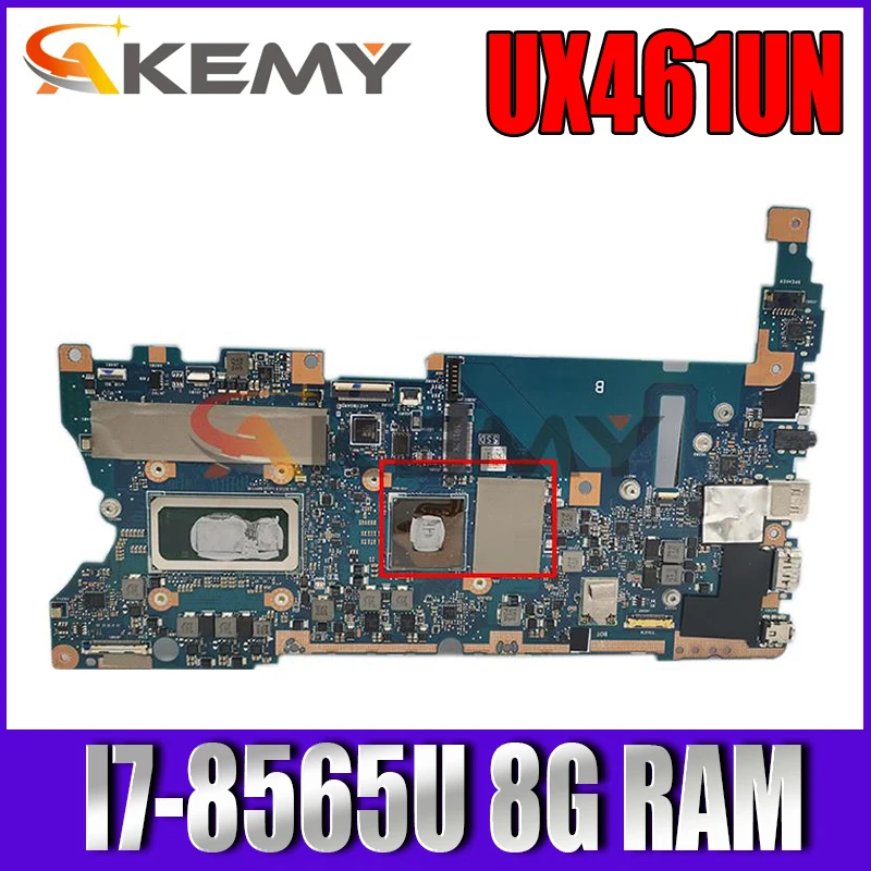 Akemy UX461UN motherboard W/ I7-8565U 8G RAM with GPU For ASUS UX461UN UX461 UX461U Motherboard
Akemy UX461UN motherboard W/ I7-8565U 8G RAM with GPU For ASUS UX461UN UX461 UX461U Motherboard