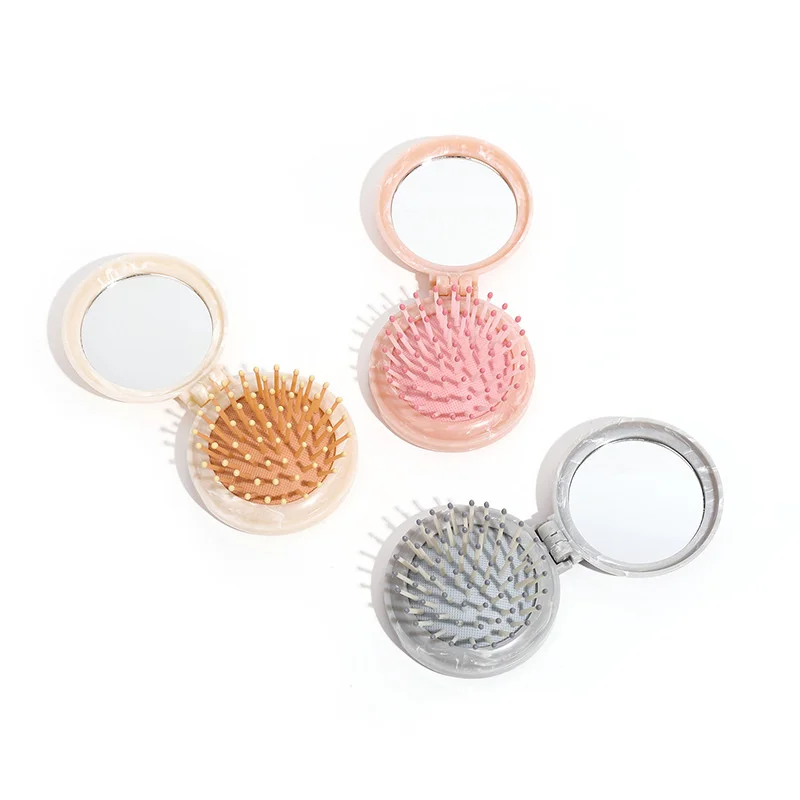 Marble Pattern Hair Brushes With Mirrors Styling Tools Accessories Hair Care Comb Hair Comb Folding Portable Massage
Marble Pattern Hair Brushes With Mirrors Styling Tools Accessories Hair Care Comb Hair Comb Folding Portable Massage